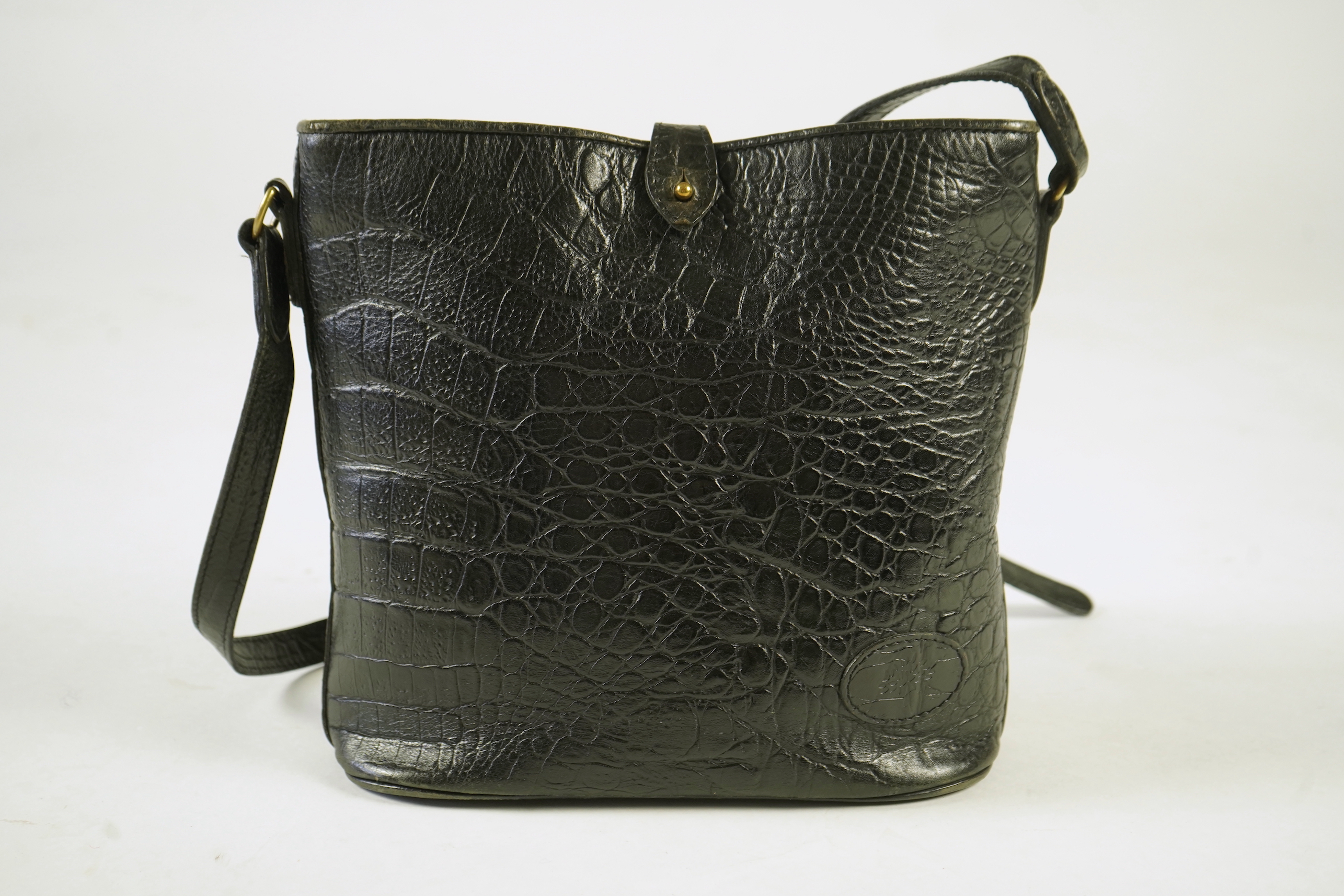 A Mulberry leather shoulder bag